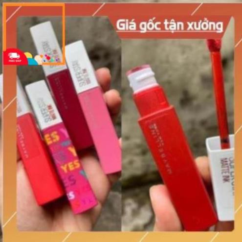 [CHÍNH HÃNG][FREESHIP]-Son kem lì  24h Maybeline Super Stay Matte Ink _ hàng chuẩn Phap  xach tay tu