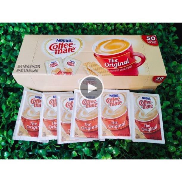 1 hộp 50 gói coffee mate dùng cho keto, tiểu đường | BigBuy360 - bigbuy360.vn