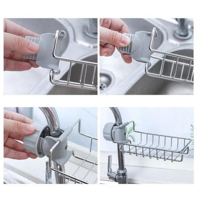 Kệ INOX Để Đồ Vòi Rửa Bát, Rửa Chén Siêu Tiện Lợi shopthuylinh194 | BigBuy360 - bigbuy360.vn