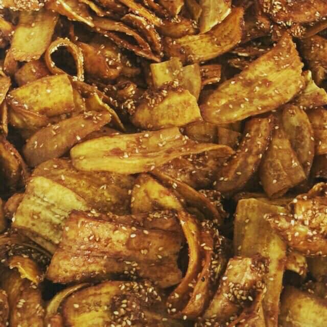 500GR CHUỐI SẤY MÈ GỪNG