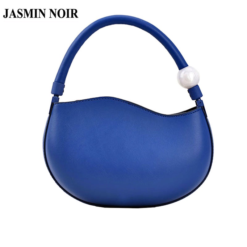 Túi Xách JASMIN NOIR Mini 2022 Chất Liệu Da PU Đính Hạt Thời Trang Cho Nữ