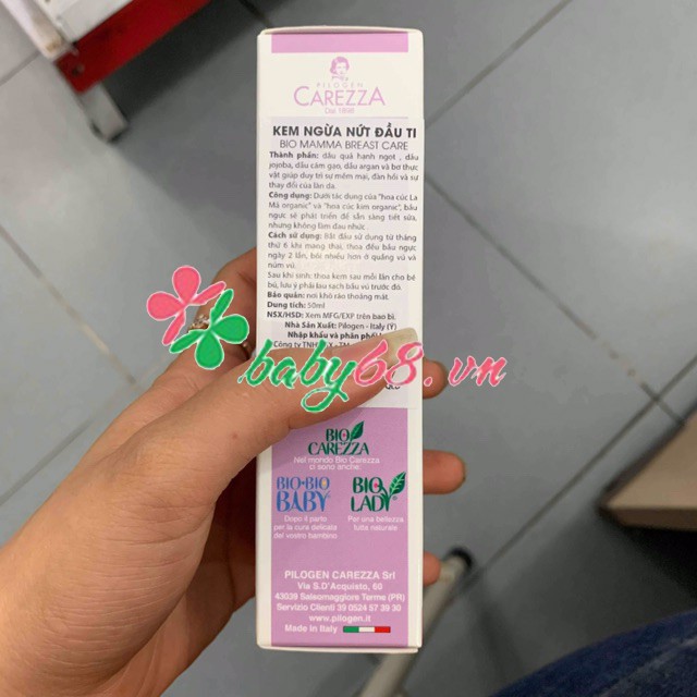 Kem chăm sóc ngực Bio Mama 50ml