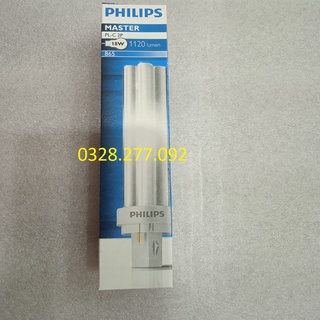 Combo 5 bóng compact philips master pl-c 18w/865 2p