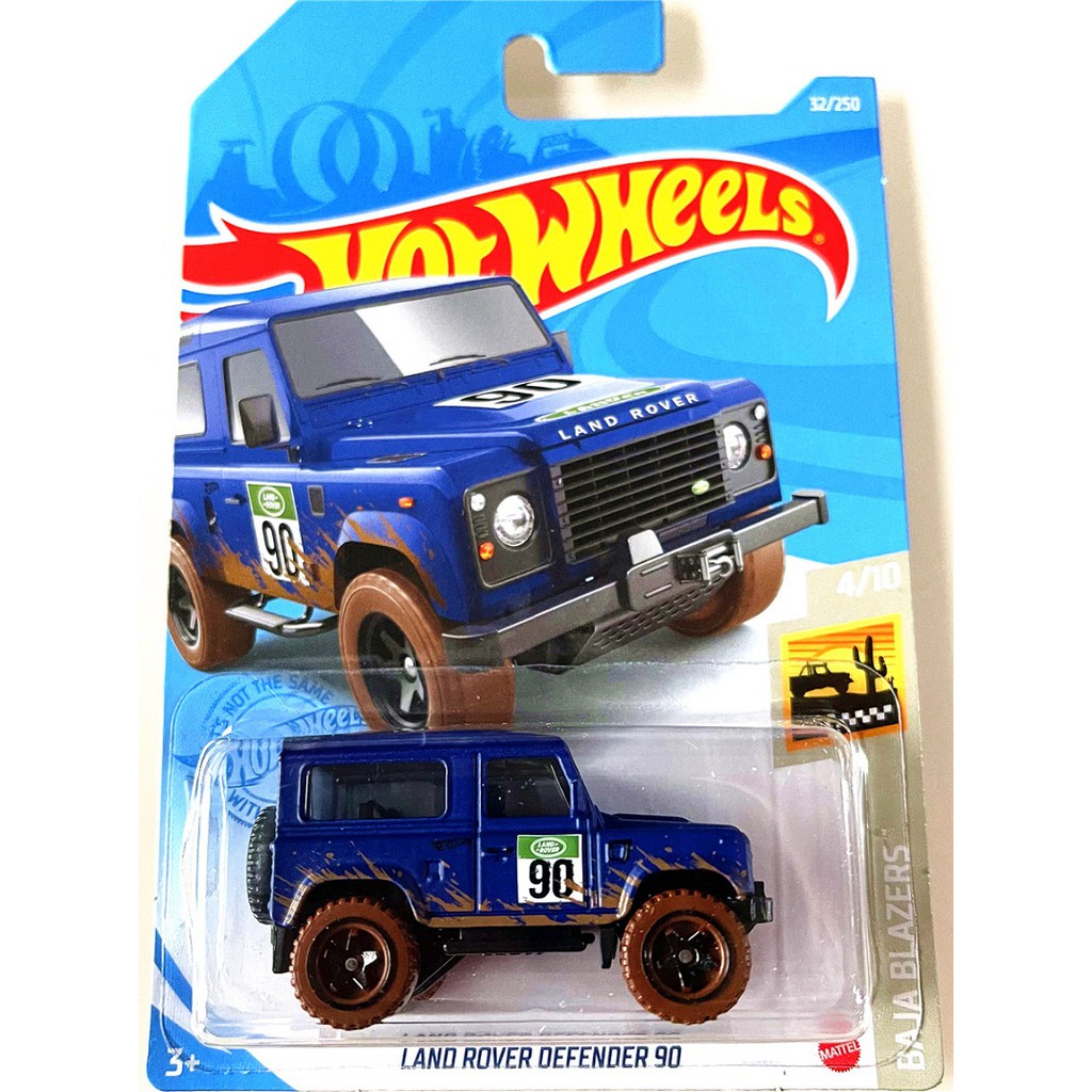 Xe mô hình Hot Wheels Land Rover Defender 90