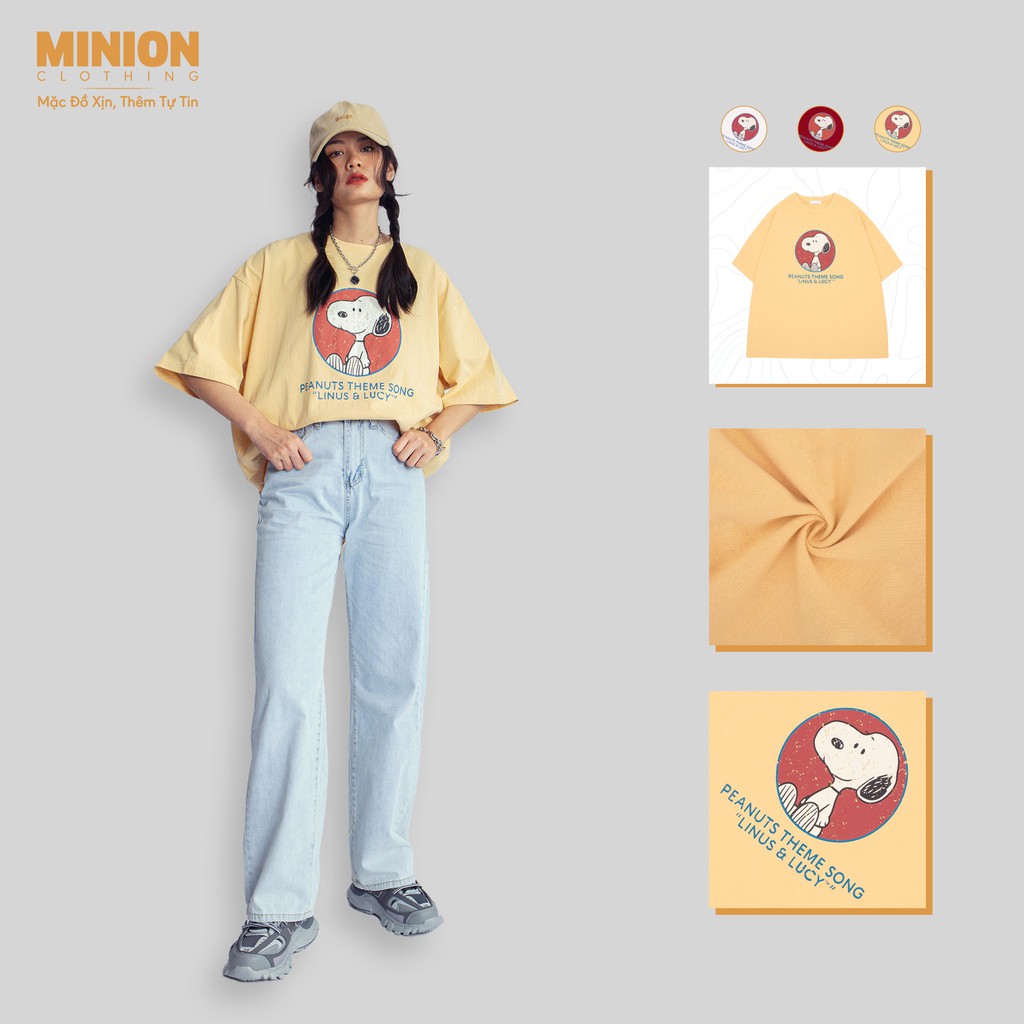 Áo thun tay lỡ MINION CLOTHING phông Unisex nam nữ tee oversize form rộng pull Ulzzang Hàn Quốc vải mềm thoáng mát A3009