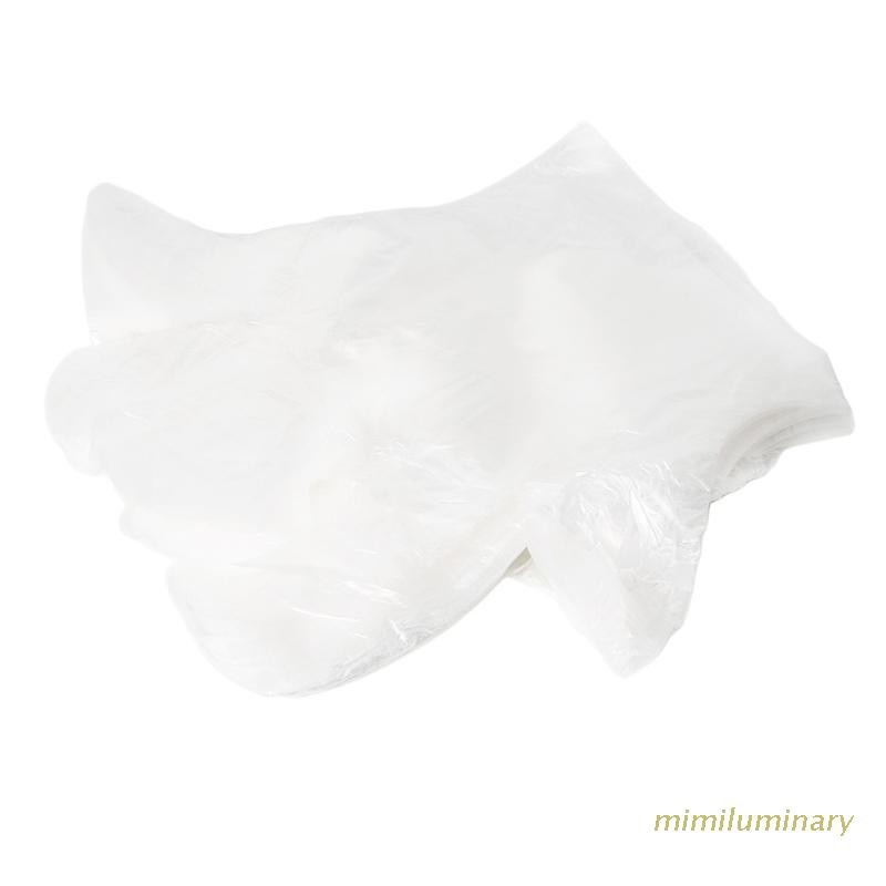 Set 100 găng tay nấu ăn trong suốt dùng một lần tiện dụng mới