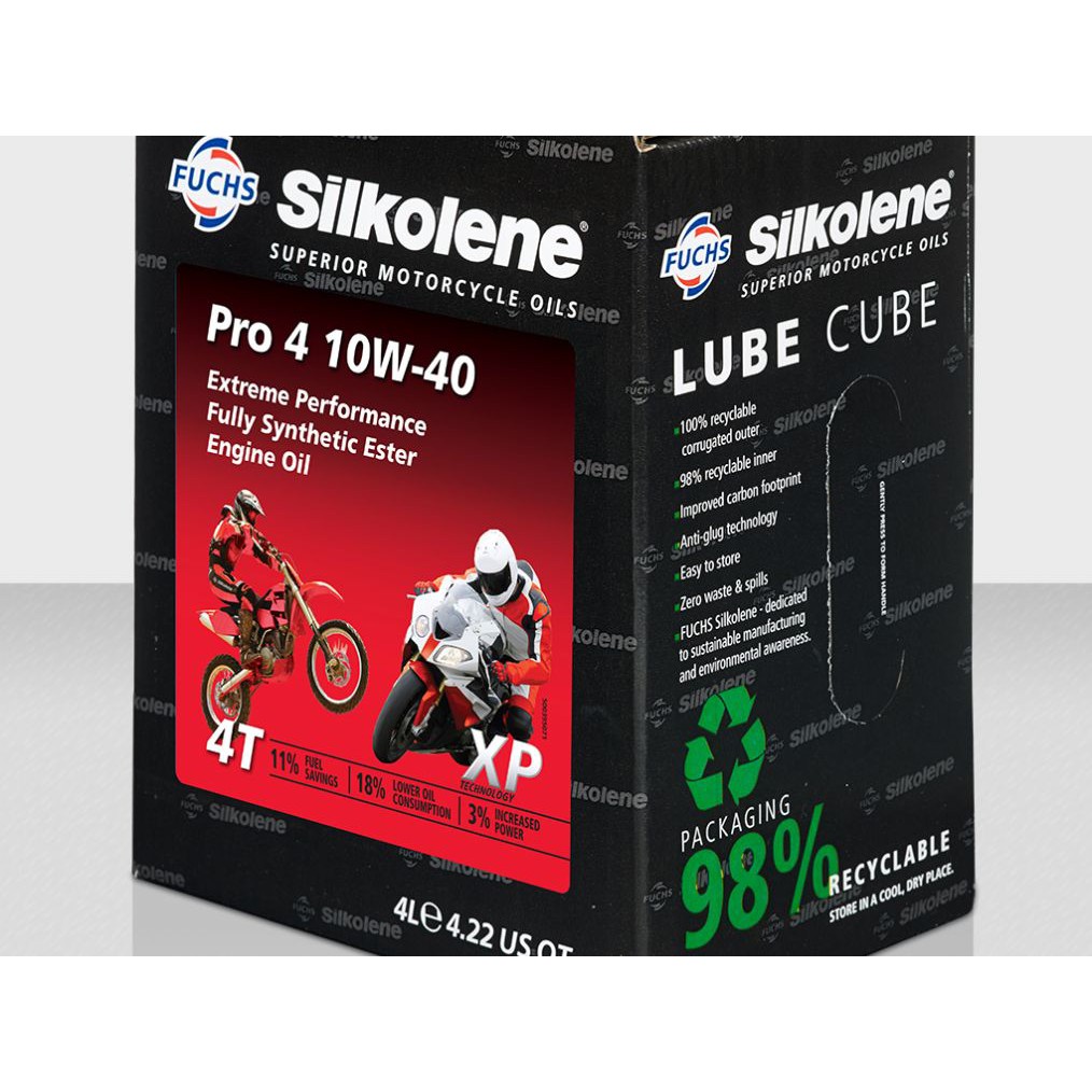 Nhớt Fuchs Silkolene Pro 4 10w40 XP 4T can 4l | BigBuy360 - bigbuy360.vn