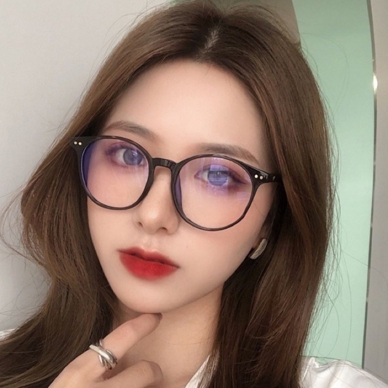 Gọng kính cận nam nữ nhựa dẻo dáng tròn-  KÍNH MẮT TÂM ANH NHẬN THAY TRÒNG CẬN VIỄN LOẠN THEO YÊU CẦU