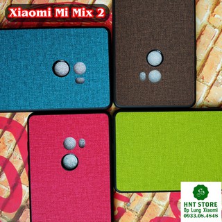 [NEW T4/2019] ỐP LƯNG XIAOMI MI MIX 2 - MẶT LƯNG PHỦ VẢI HÀNG TỐT