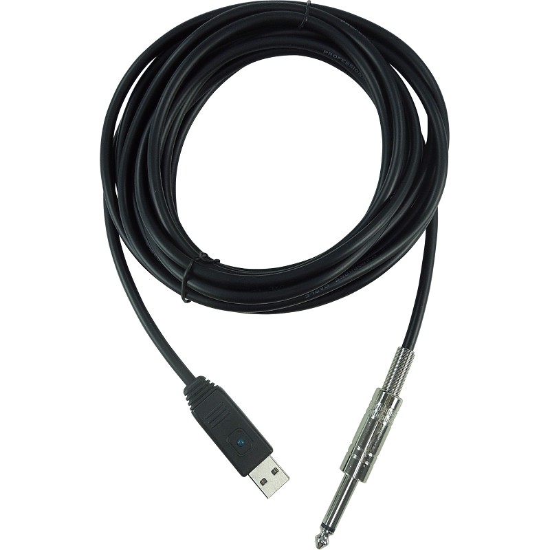 Dây tin hiệu Ghita BEHRINGER GUITAR 2 USB - 1 jack Mono & 1 Jack USB - 5 mét - Interface Cable Behringer