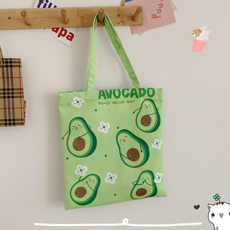 [TLSP48]Túi tote Vải canvas mềm Đẹp Cực Hot đựng vừa a4 LightsDecor❣️[SIÊU SALE]Túi vải xinh nhiều hình