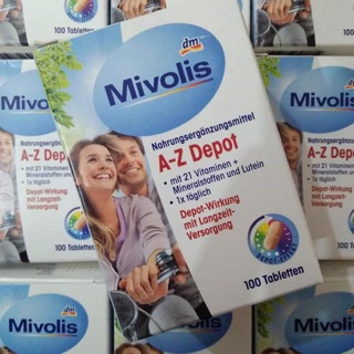 Vitamin tổng hợp Mivolis A-Z Depot Đức