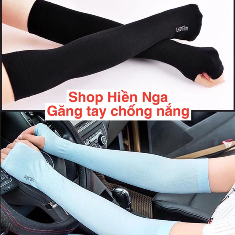 Ống tay che nắng- Ống Tay Che Nắng Dệt Thun Lạnh Siêu Co Dãn, Siêu Tiện Lợi