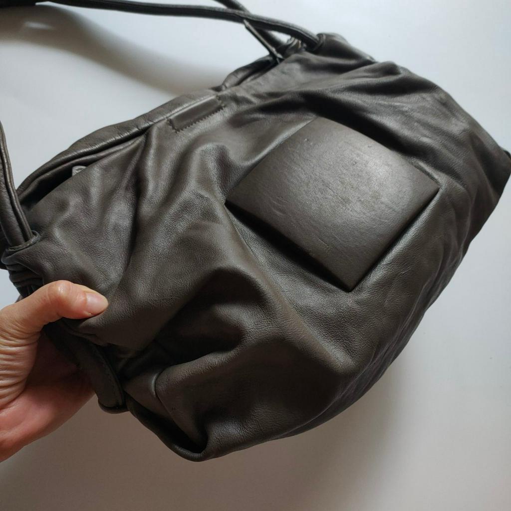 Túi vai da thật secondhand Đồ Si Bon TD620
