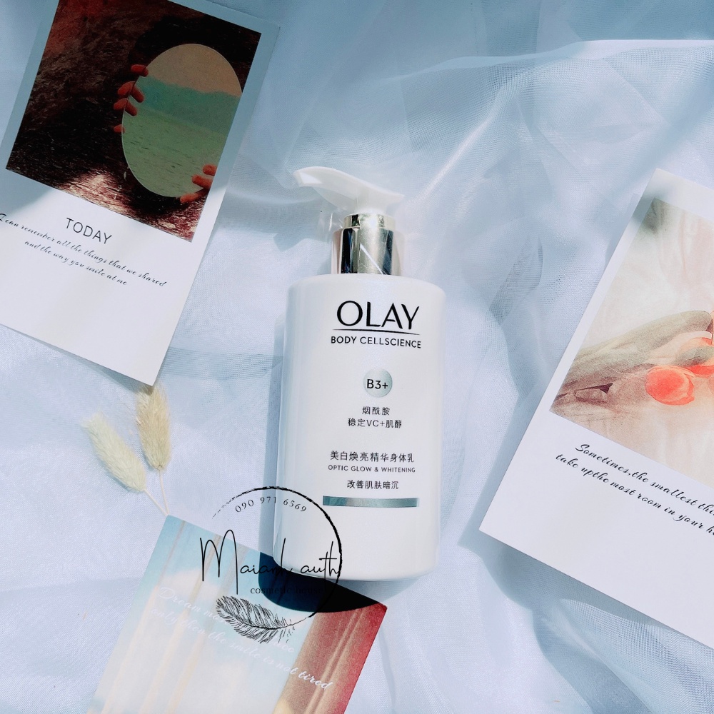 Sữa Dưỡng Thể OLAY Body Cellscience B3+ kem dưỡng da trắng sáng size lớn