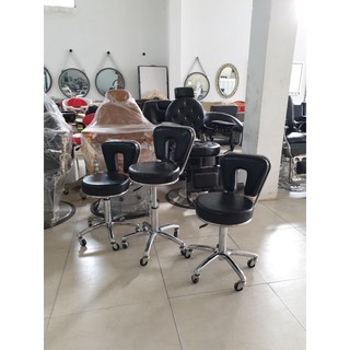 ghế đôn ngồi cắt tóc có tựa