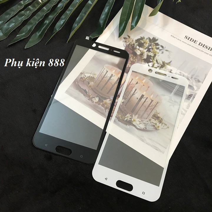 Miếng dán kính cường lực HTC 10 Evo Full màn Glass - CL095