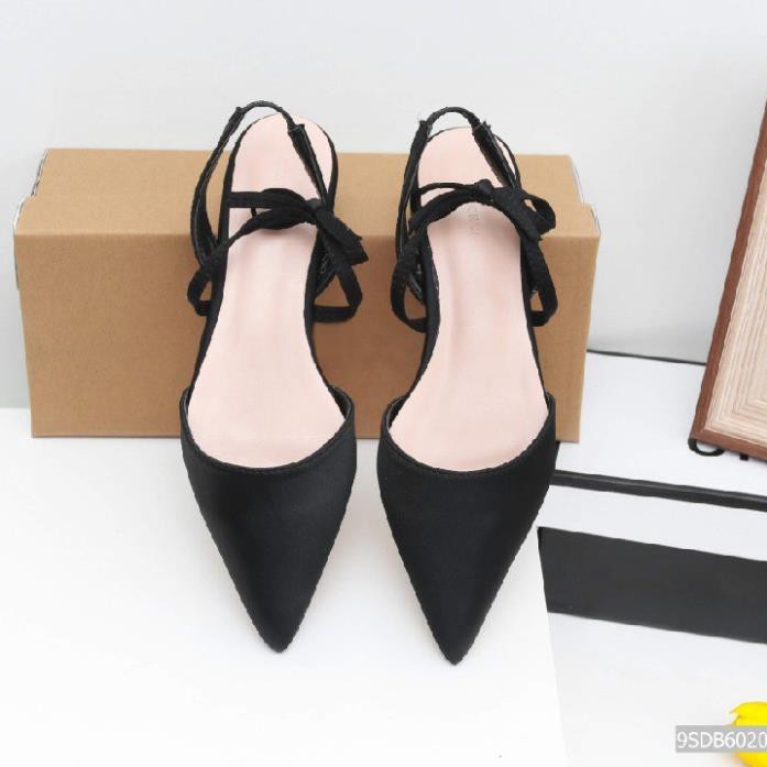 Sandal nữ quai thắt lơ, mũi quai chun - B2 | BigBuy360 - bigbuy360.vn