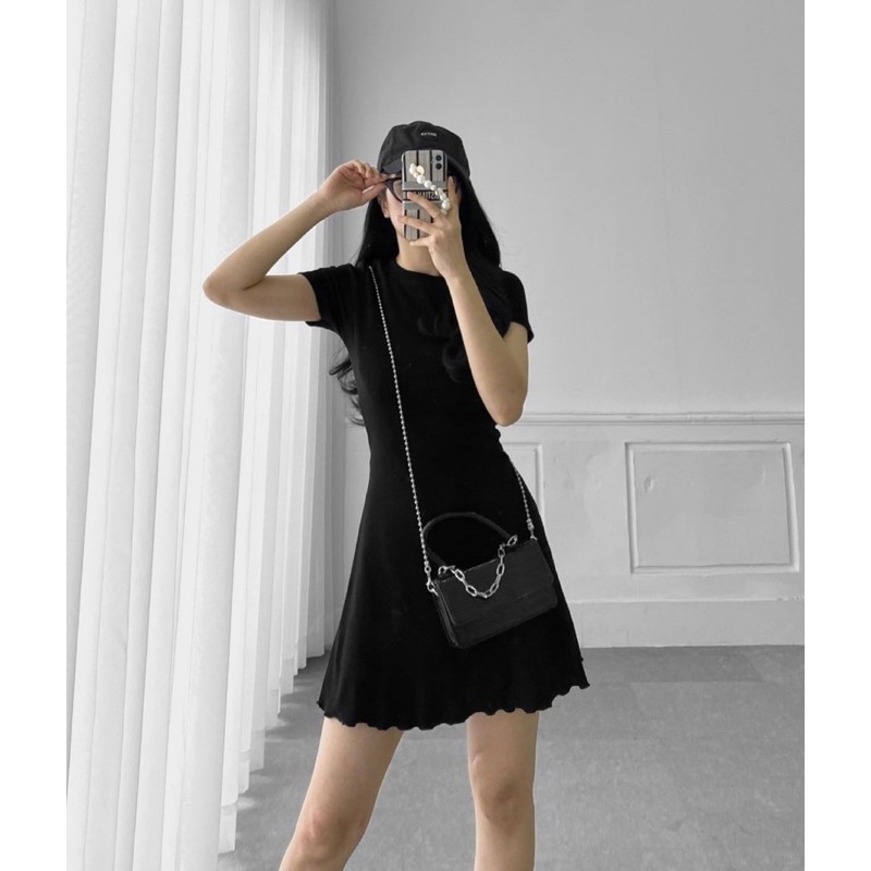 Đầm basic thun gân M07 | BigBuy360 - bigbuy360.vn