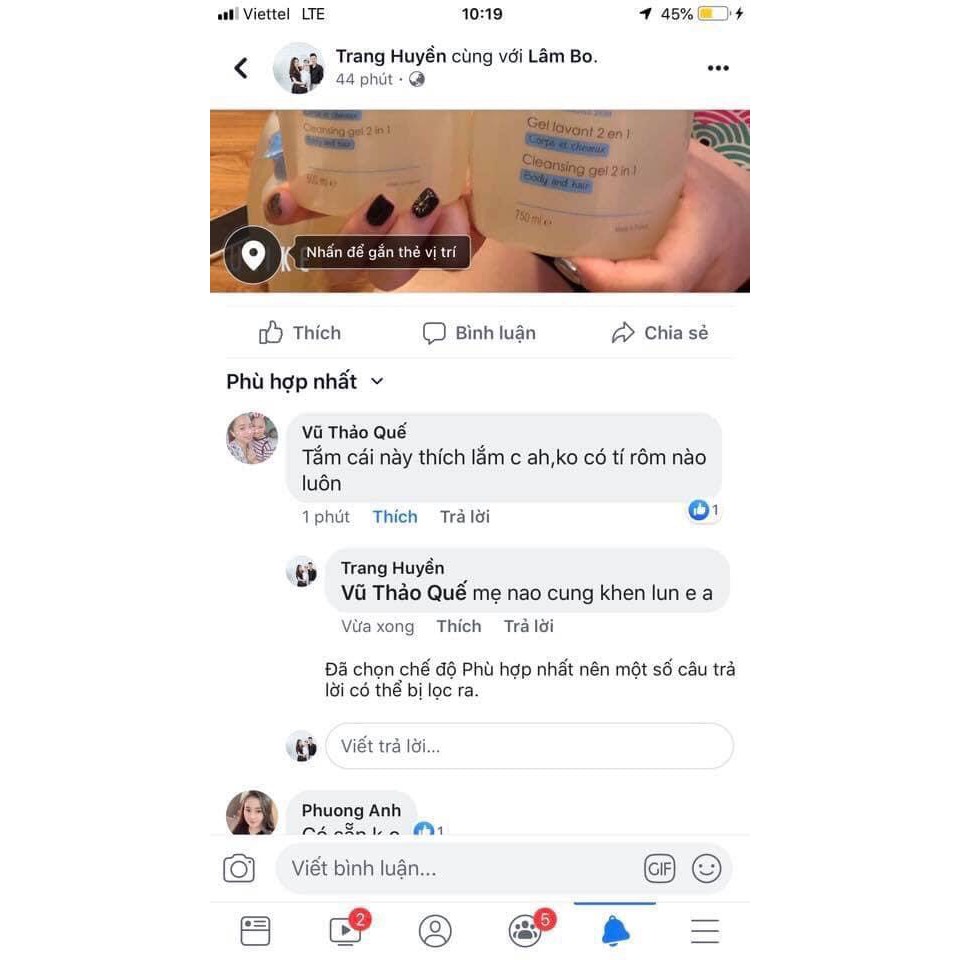 Sữa tắm A-Derma nội địa Pháp dành cho bé bị rôm sảy, da nhạy cảm, hay dị ứng, an toàn cho da bé - Mii Beauty