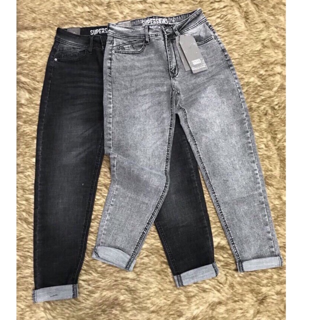 baggy xám trơn