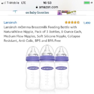 Thanh lý Lansinoh và Dr brown loại 8oz like new 98%