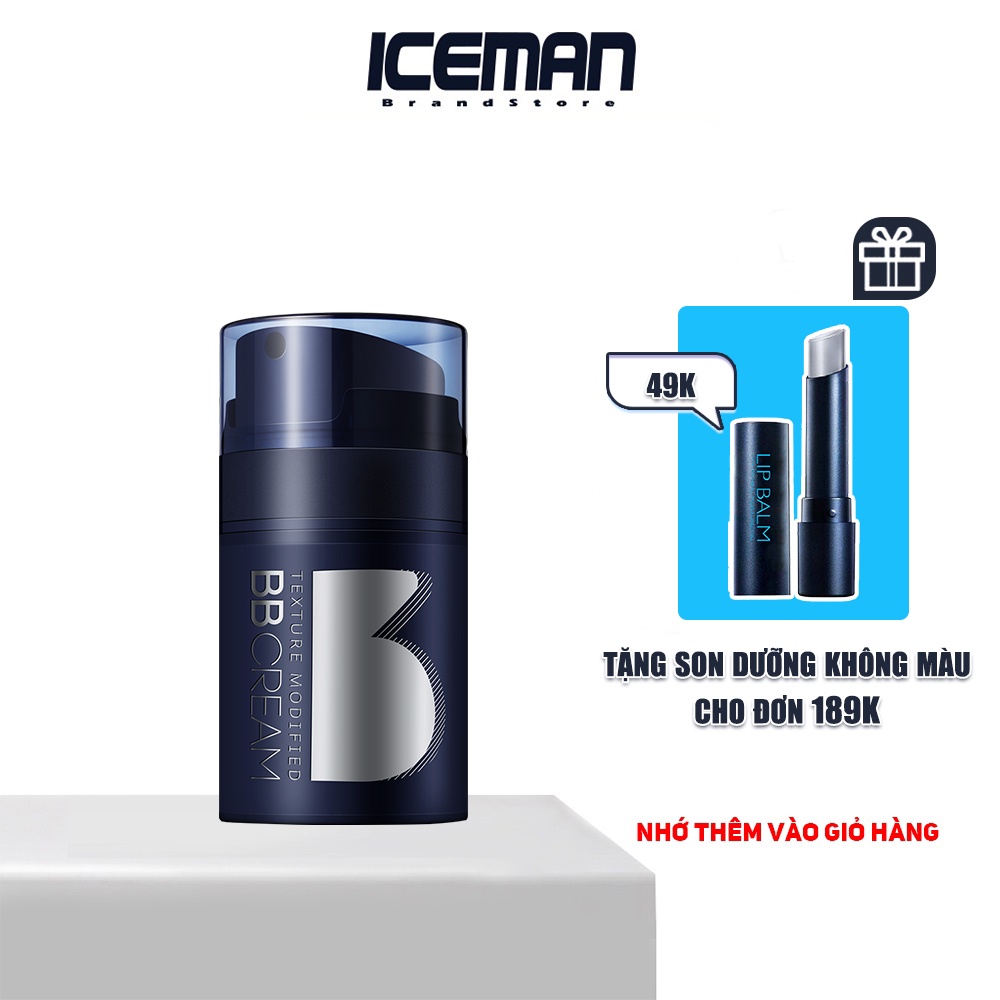 Kem BB Cream Che Khuyết Điểm Cho Nam - Dưỡng Ẩm Nâng Tone Da 50g