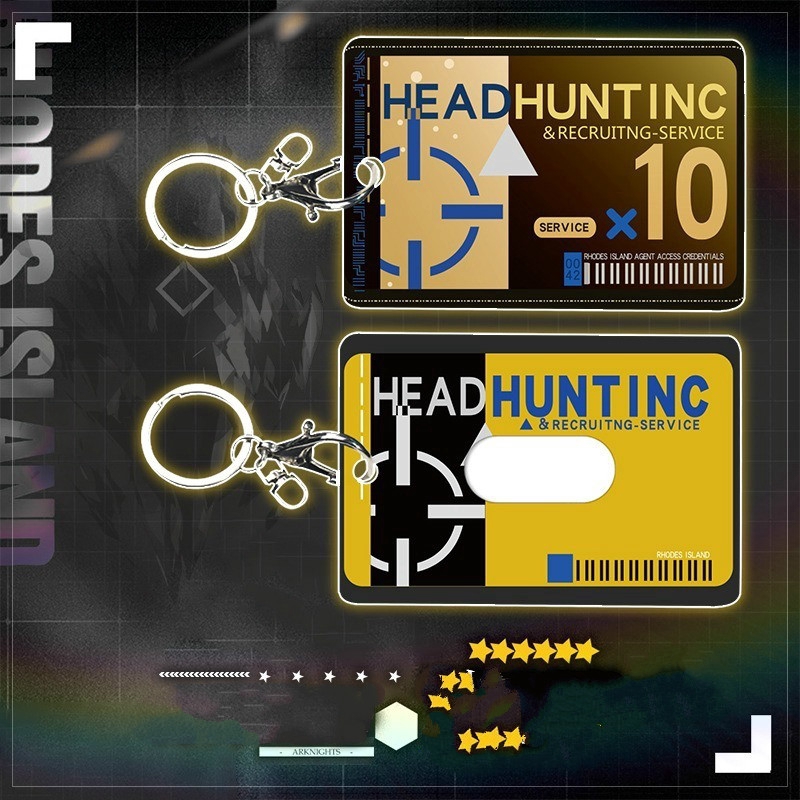 Móc Khóa Thẻ Hình Game Arknights Cá Tính