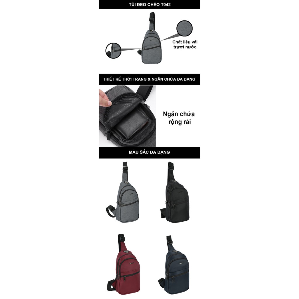 Túi đeo chéo 🍎FREE SHIP🍎 Túi Đeo Chéo Nam Nữ Miti T043 giá rẻ | BigBuy360 - bigbuy360.vn