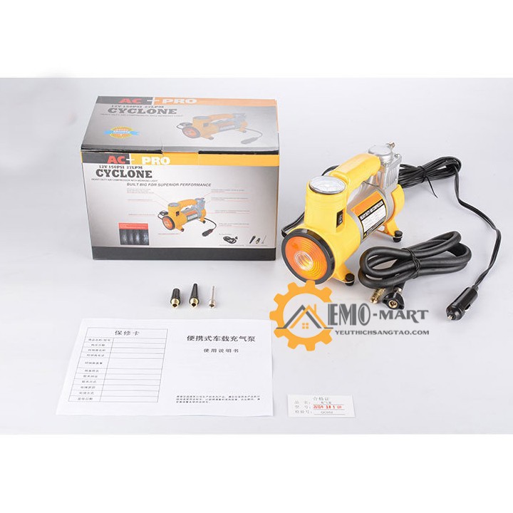 Máy nén khí bơm hơi mini 12V