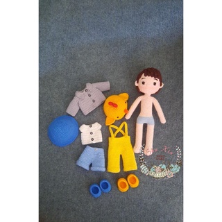Búp bê bé trai handmade