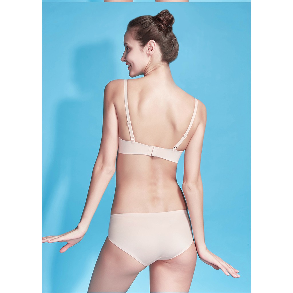 Bộ đồ lót Triumph Sloggi ZERO WHU màu Da và Đen