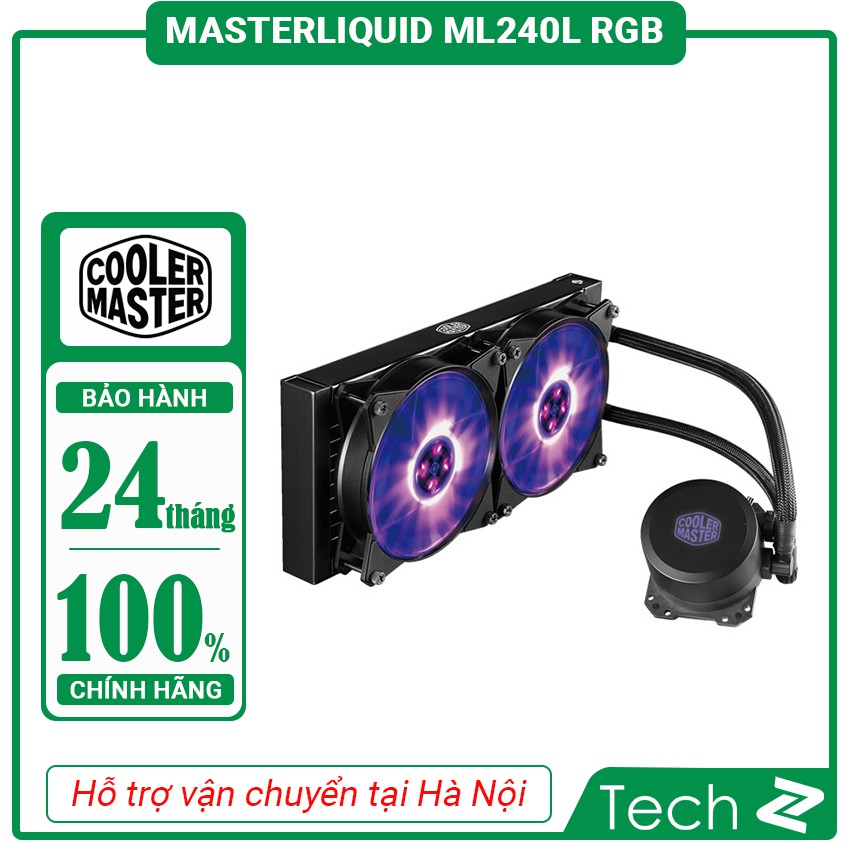 Tản nhiệt nước CPU Cooler Master MasterLiquid ML240L RGB