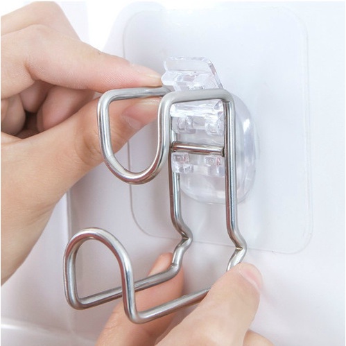 Móc Dán Tường Treo Thau Tiện Lợi Nhà Tắm - Nhà Bếp