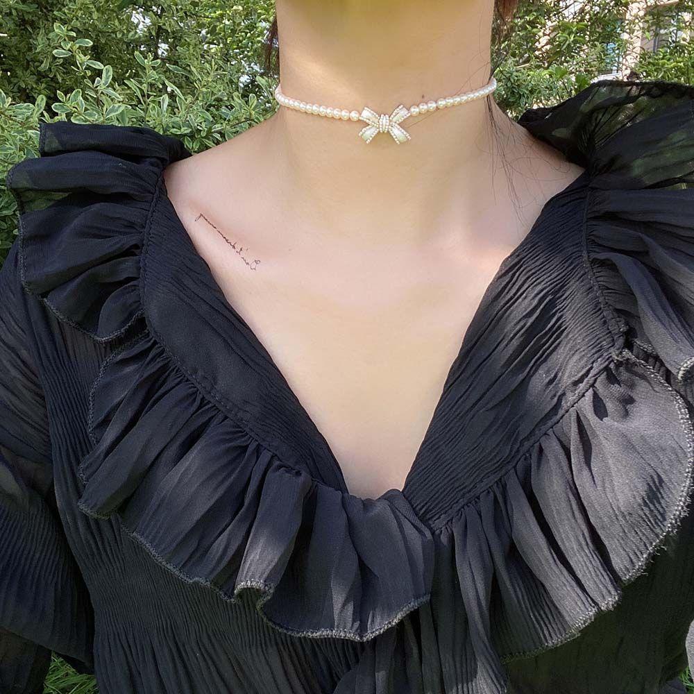 Vòng Cổ Choker Thời Trang Vintage Thanh Lịch Cho Nữ