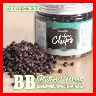 Socola chocolate chip đen hiệu cacao talk - hủ 300gr