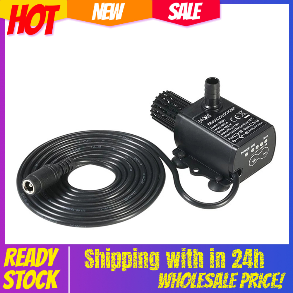 Máy Bơm Nước Mini Dc 12v 400l / H