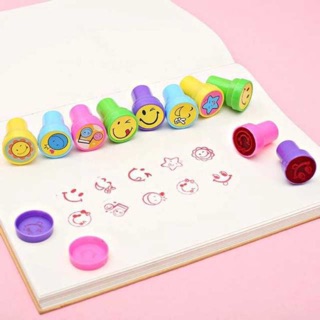 Bộ 10 - 12 Con Dấu Các Hình Ngộ Nghĩnh Giao Ngẫu Nhiên
