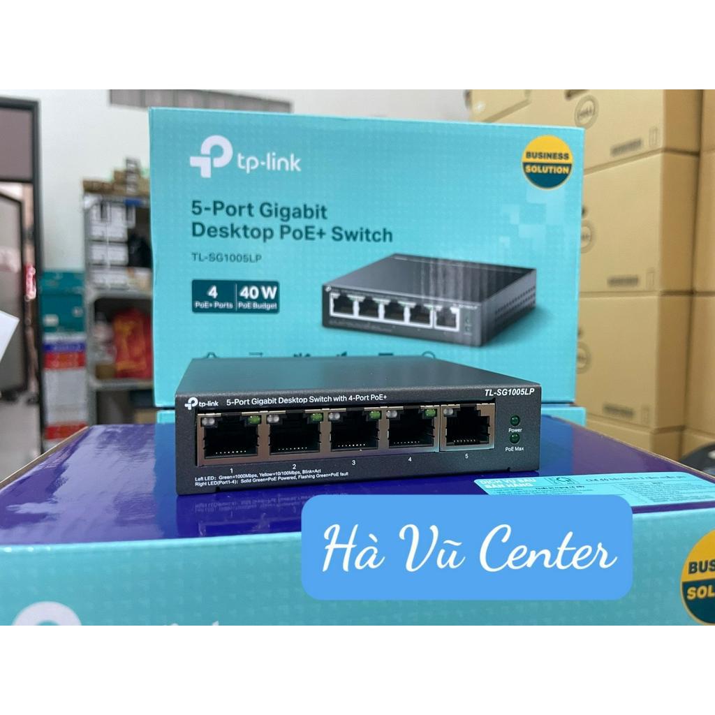 SWITCH TP-LINK TL-SG1005LP 5PORT GIGABIT WITH 4PORT PoE+