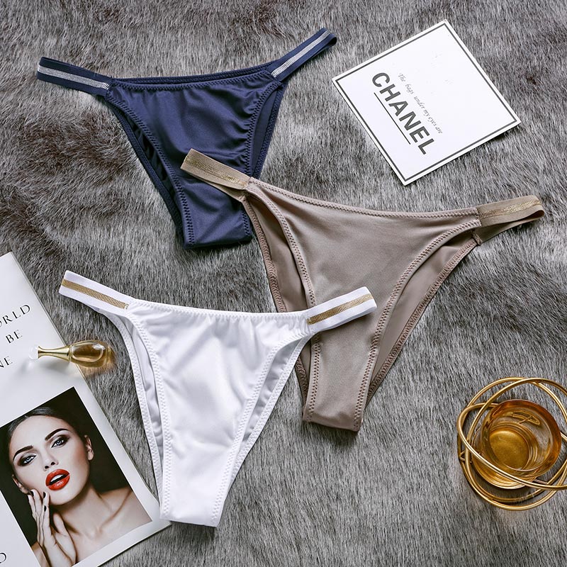 Quần lót không đường may màu trơn thời trang 2021 dành cho nữ