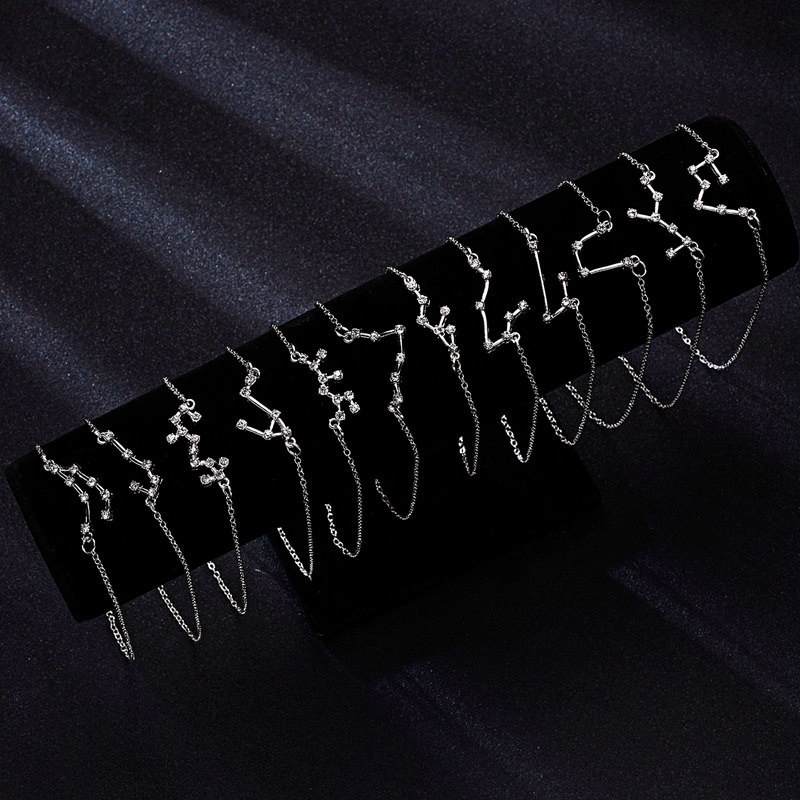 1 Vòng cổ Đính Đá Hình Bản Đồ Sao Thời Trang Dành Cho Nữ