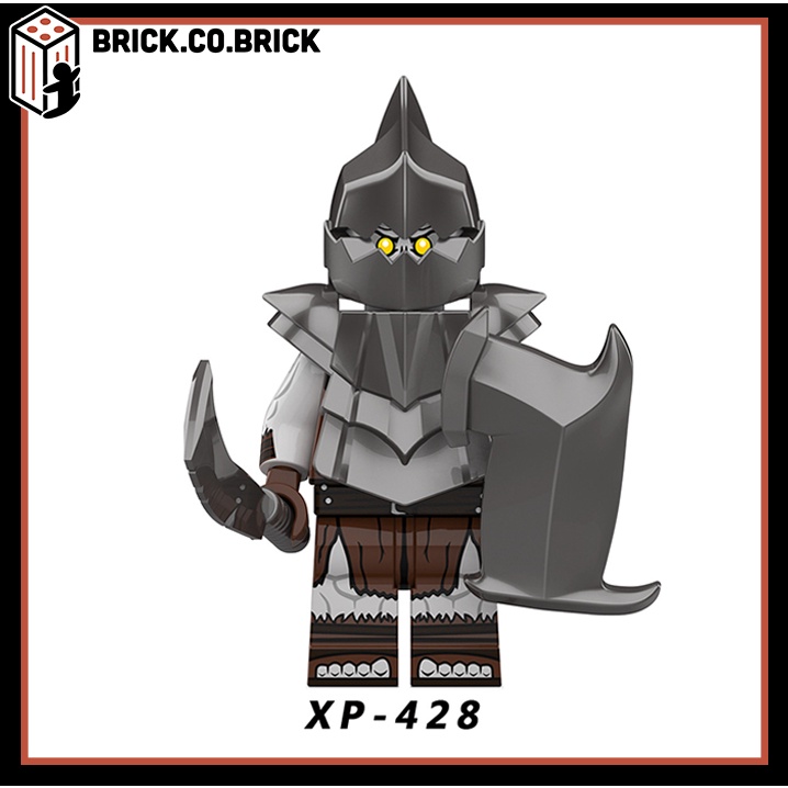 Lính Trung Cổ Lord of the Rings Quân Đội Orc giáp chiến đấu Mordor KT1056