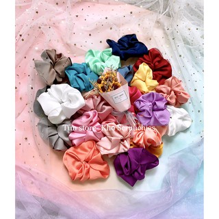 {Ảnh thật} Scrunchies Chiffon- Cột Tóc Thời Trang Nữ, Hàng đẹp