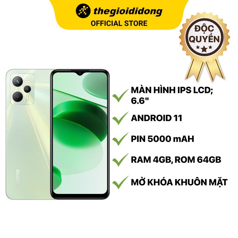 Điện thoại Realme C35 64GB - Hàng chính hãng