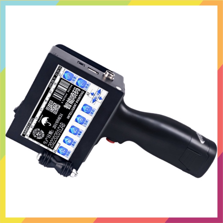 💯 Máy in Date QR code, logo, số seri mã vạch LCD Printing USB tặng kèm hộp mực đen và 1 USB đọc dữ liệu Eurro Outlet