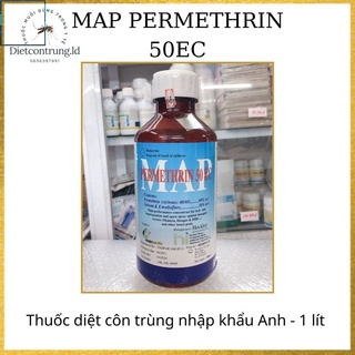 " thuốc diệt muỗi map permethrin 50ec - 1 lít "