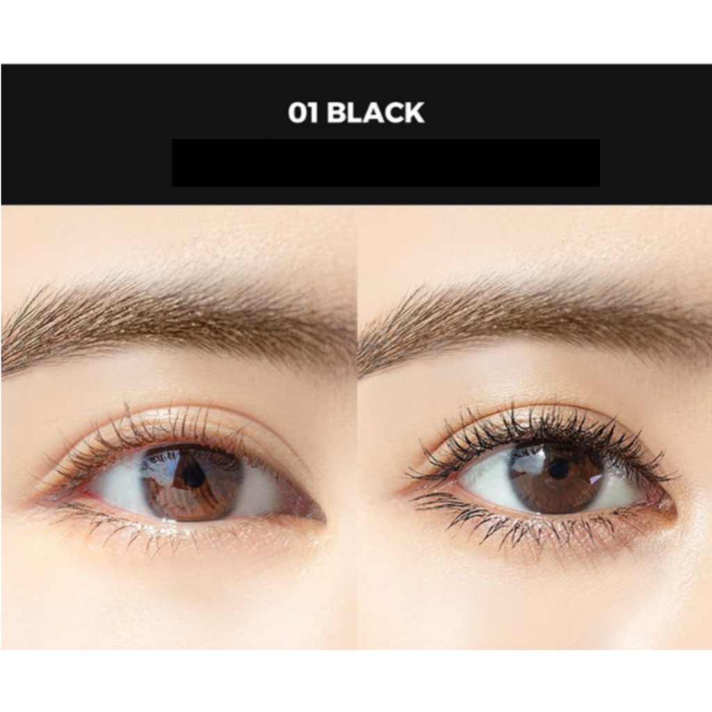 NEOGEN Mascara màu đen/nâu làm cong và dày mi 4ml