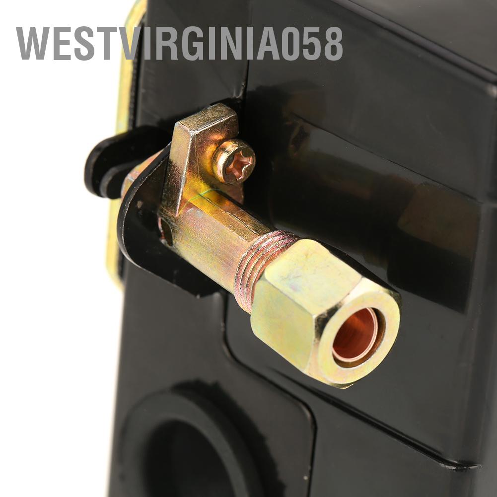 Westvirginia058 1 cái Công tắc áp suất đa năng 95-125 Psi cho van điều khiển máy nén khí