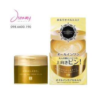 Kem Chống Lão Hóa Shiseido  Aqualabel Special Gel Cream Oil In 90g