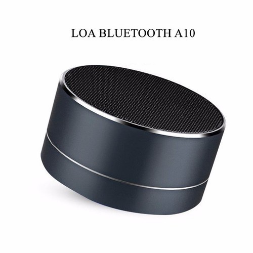 Loa bluetooth mini led nháy vỏ nhôm A10 Âm thanh sống động